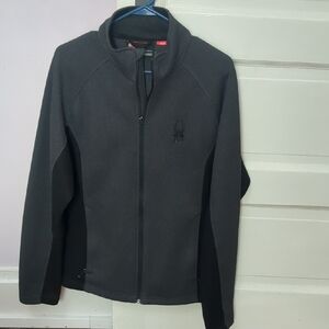 Spyder Men's Charcoal Lightweight-midweight Jacket